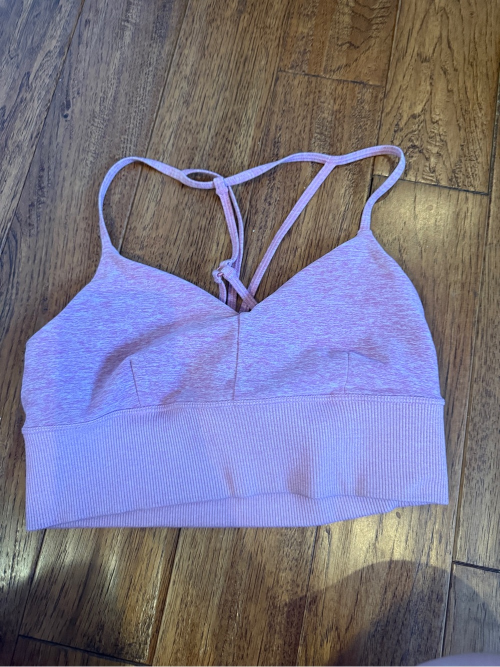 Seamless Pink Alo Workout Set - Picture 2 of 6